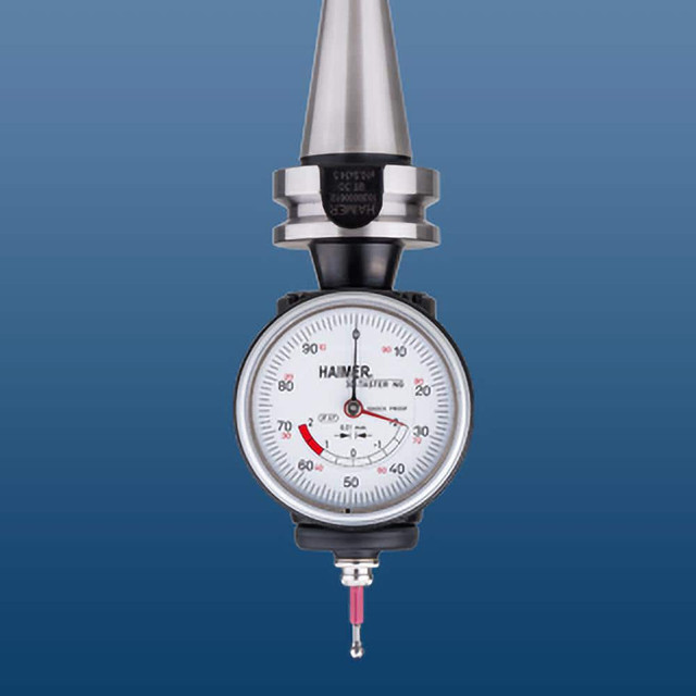 HAIMER 80.363.A40NG Positioning Indicators; Indicator Type: Dial Positioning ; Accuracy (mm): 0.0100 ; Point Diameter (mm): 4.00 ; Shank Type: Straight ; Dial Face Color: White