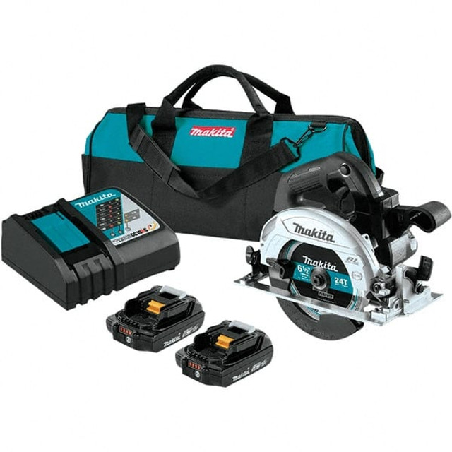 Makita XSH04RB Cordless Circular Saw: 6-1/2" Blade, 18V, 5,000 RPM