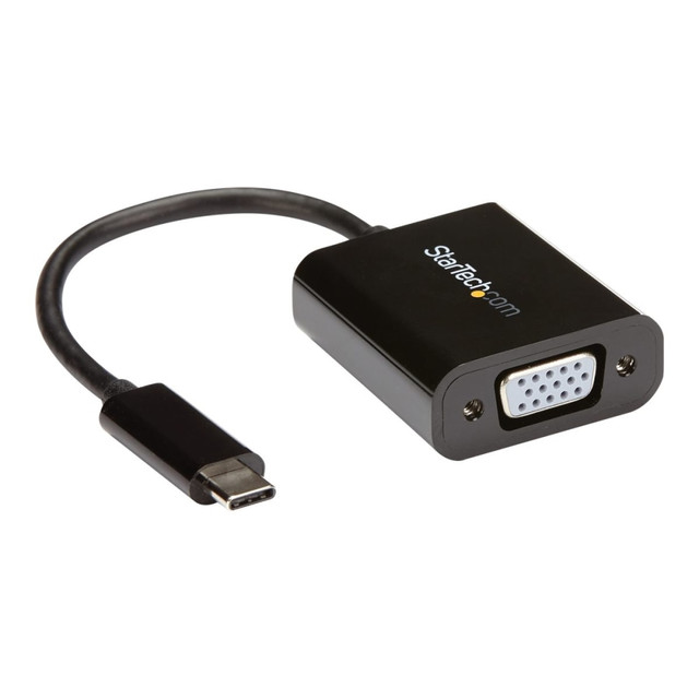 STARTECH.COM CDP2VGA  USB-C To VGA Adapter, Black