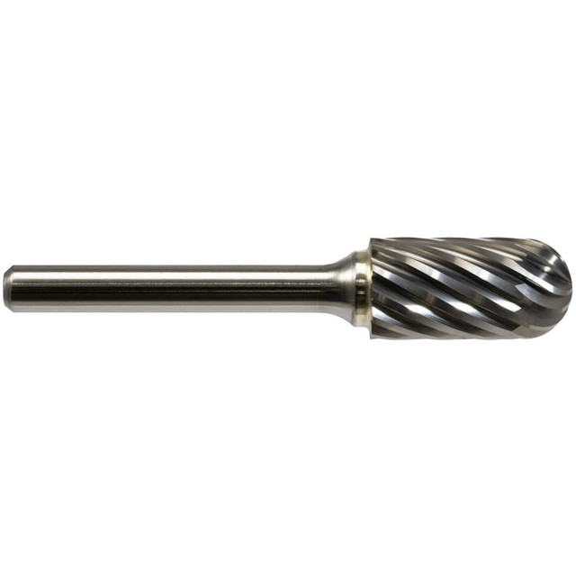 Mastercut Tool SC-3MMNX Burrs; Industry Specification: SC-3MMNX ; Head Shape: Cylinder with Radius End ; Cutting Diameter (mm): 9.50 ; Tooth Style: Stainless Steel Cut ; Overall Length (mm): 64.00mm ; Length of Cut (Decimal Inch): 0.7480