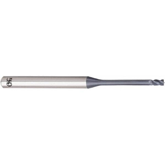 OSG 3172812 Square End Mill: 0.0709'' Dia, 0.1063'' LOC, 4 Flutes, Solid Carbide