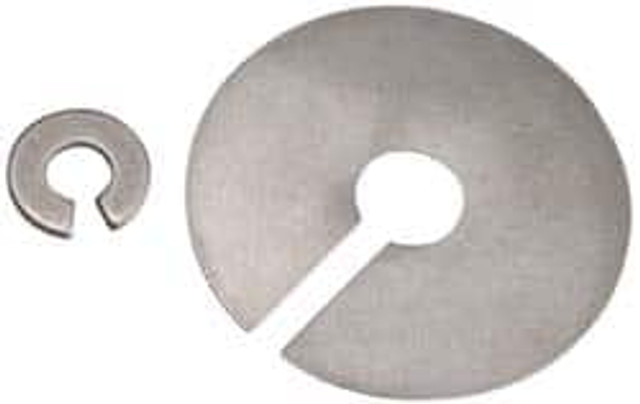 MSC SPLIT-14 C Washers; Bolt Size (Inch): 3/8; For Bolt Size: 3/8 in; Outside Diameter: 0.63 in; Material: Steel; Inside Diameter (Decimal Inch): 0.3800; Minimum Thickness: 0.013 in; Outside Diameter (Decimal Inch): 0.6300; Thickness (Decimal Inch): 