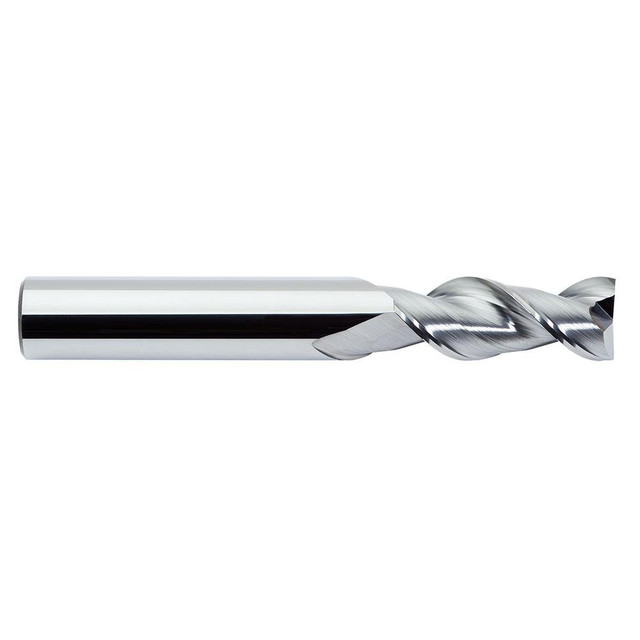 M.A. Ford. 13650001F Square End Mill: 1/2'' Dia, 2'' LOC, 1/2'' Shank Dia, 4'' OAL, 2 Flutes, Solid Carbide