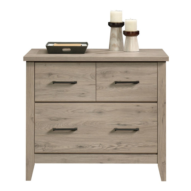 SAUDER WOODWORKING CO. 427045 Sauder Summit Station 33-3/4inW x 23-7/16inD Lateral 1-Drawer File Cabinet, Laurel Oak