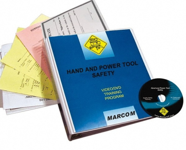 Marcom V0000449EM Hand and Power Tool Safety, Multimedia Training Kit