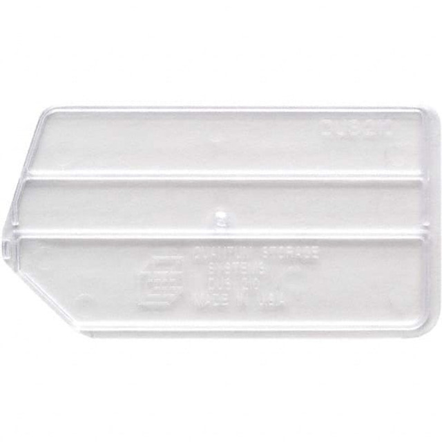 Quantum Storage DUS210CL Bin Divider: Use with QUS210 & QUS210CL, Clear