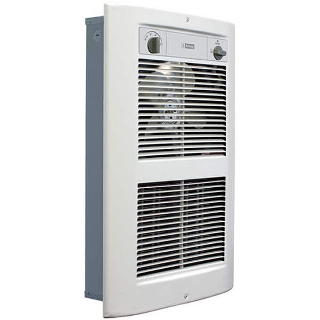 King Electric LPW1227T-S2-WD- Electric Forced Air Heaters; Heater Type: Wall ; Maximum BTU Rating: 7677 ; Voltage: 120V ; Overall Height (Decimal Inch): 21.8100 ; Housing Color: White Dove ; Heating Area: 225 sq ft