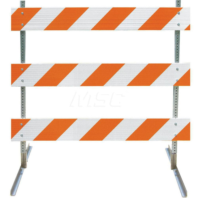 Plasticade 3706HIPRDRILLKI Traffic Barricades; Barricade Height (Inch): 63 ; Barricade Width (Inch): 72 ; Reflective: Yes ; Compliance: NCHRP-350; MUTCD