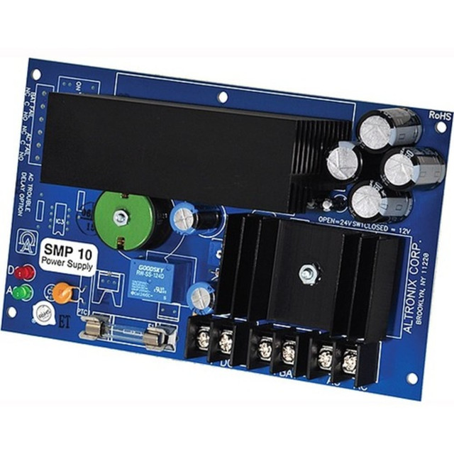 ALTRONIX CORPORATION SMP10 Altronix SMP10 Proprietary Power Supply - 12 V DC, 24 V DC Output ALTRONIX CORPORATION SMP10 Altronix SMP10 Proprietary Power Supply - 12 V DC, 24 V DC Output