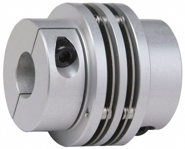 Lovejoy 68514477167 Flexible Coupling: Aluminum hubs with Stainless Steel Discs, 3/8" Pipe, 1.81" OAL