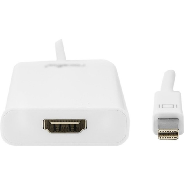ROCKY MOUNTAIN-KAT Y10A105-W1 Rocstor Mini DisplayPort/HDMI Audio/Video Adapter, White ROCKY MOUNTAIN-KAT Y10A105-W1 Rocstor Mini DisplayPort/HDMI Audio/Video Adapter, White