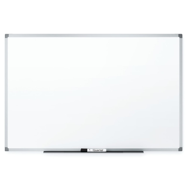 ACCO BRANDS USA, LLC 85341 Quartet Melamine Dry-Erase Whiteboard, 24in x 36in, Aluminum Frame With Silver Finish