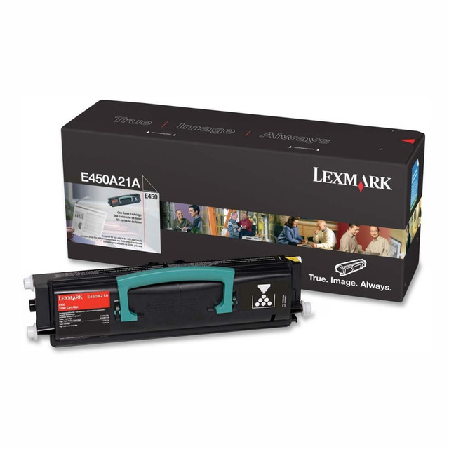 LEXMARK INTERNATIONAL, INC. Lexmark E450A21A  Original Toner Cartridge - Laser - 6000 Pages - Black - 1 Each