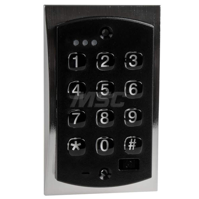 Nortek 2000E Electromagnet Lock Accessories; Accessory Type: Backlit Keypad Reader ; For Use With: Indoor or Outdoor Applications ; Material: Aluminum