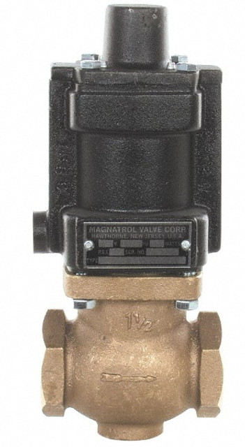 Magnatrol Valve G41AR56SC-ACBW Solenoid Valve: 1-1/2" Port, NPT