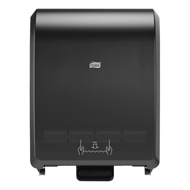 ESSITY PROFESSIONAL HYGIENE NORTH AMERICA LLC 772828 Tork Mechanical Hand Towel Roll Dispenser, H80 System, Black ESSITY PROFESSIONAL HYGIENE NORTH AMERICA LLC 772828 Tork Mechanical Hand Towel Roll Dispenser, H80 System, Black