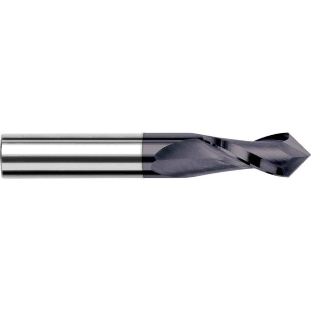 Harvey Tool 72247-C3 Drill Mill: 2 Flutes, 90 ° Point, Solid Carbide