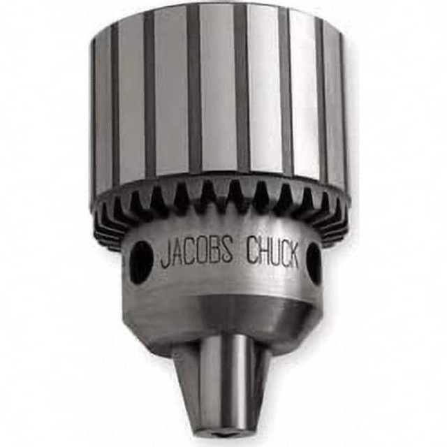 Jacobs JCM6602Z Drill Chuck: 5/32" Capacity, Threaded Mount, 5/16-24
