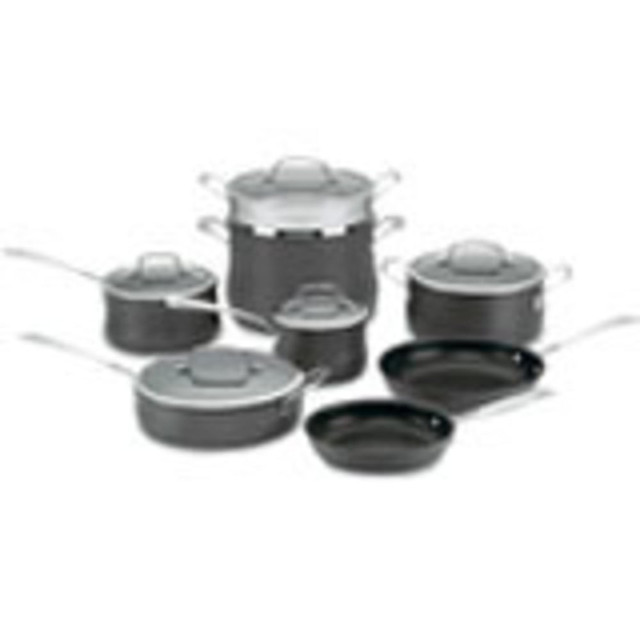 CONAIR CORPORATION Cuisinart 64-13  Contour 13-Piece  Cookware Set, Silver