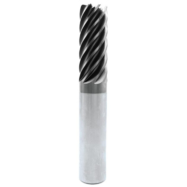 GWS 317364 Corner Radius End Mill: 5/8" Dia, 3/4" LOC, 0.03" Radius, 8 Flutes, Solid Carbide