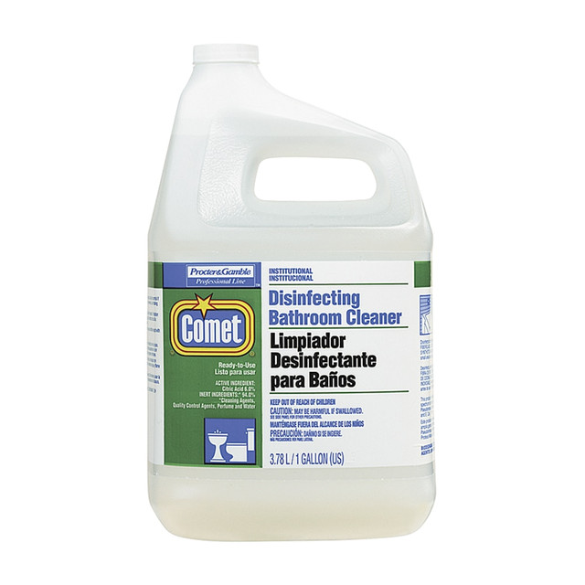 Comet PGC22570CT Disinfecting Bathroom Cleaner, 128 Oz Bottle, Case Of 3 Comet PGC22570CT Disinfecting Bathroom Cleaner, 128 Oz Bottle, Case Of 3