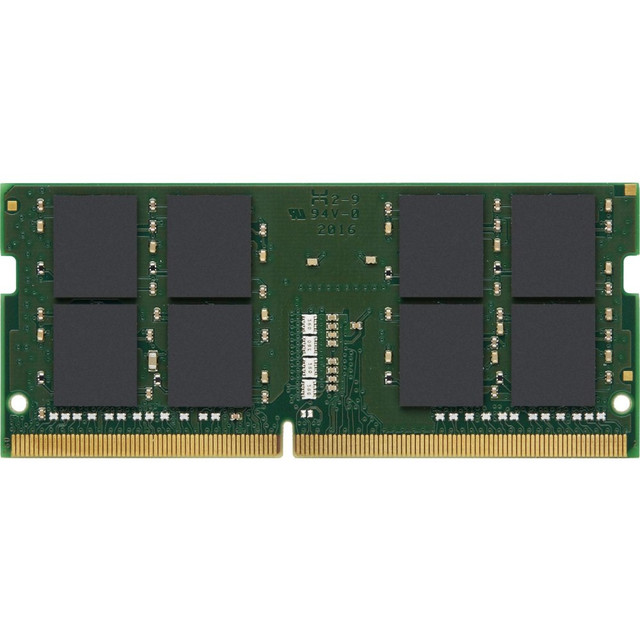 KINGSTON TECHNOLOGY CORPORATION KVR26S19D8/32 Kingston ValueRAM 32GB DDR4 SDRAM Memory Module - 32 GB - DDR4-2666/PC4-21300 DDR4 SDRAM - 2666 MHz - CL19 - 1.20 V - Non-ECC - Unbuffered - 260-pin - SoDIMM - Lifetime Warranty