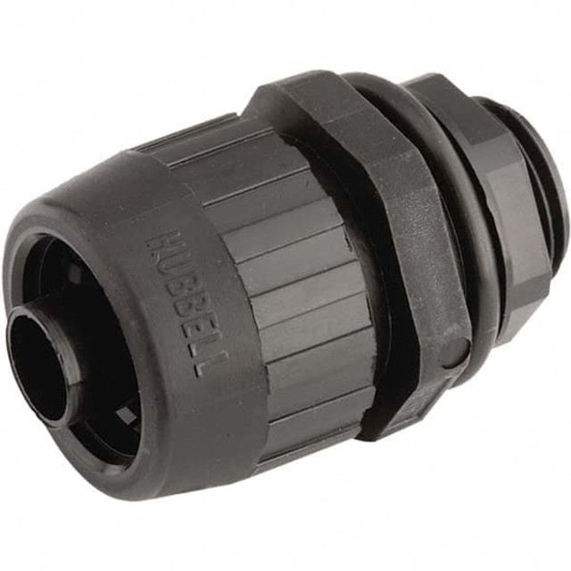 Hubbell-Raco 4741 Conduit Connector: For Liquid-Tight, 3/8" Trade Size