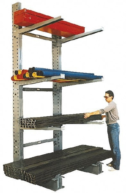 Made in USA HDSA42L Cantilever Rack Straight Arm: 1,865 lb Capacity, 42" Long