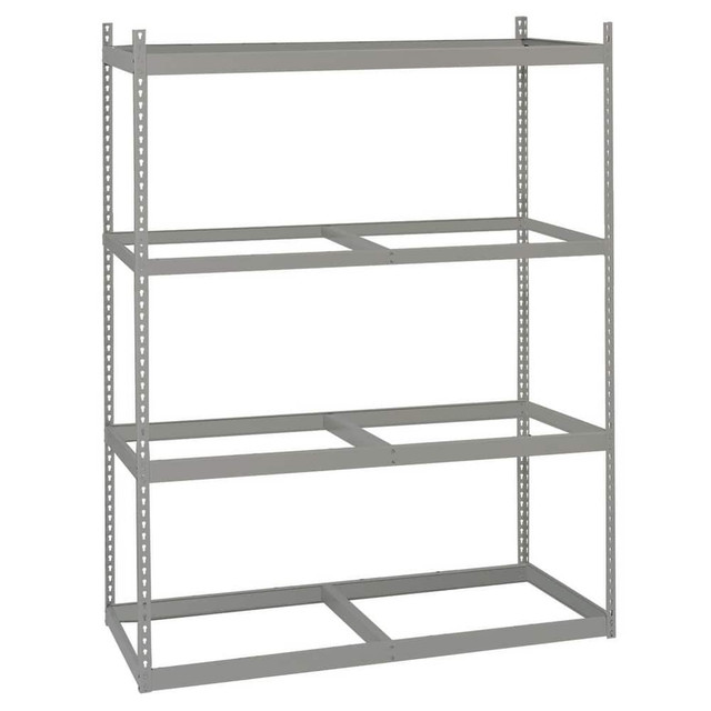 Lyon DD73049 Steel Shelving; Shelf Type: Adjustable ; Adjustment Type: Adjustable ; Boltless: Yes ; Shelf Capacity: 650lb ; Mount Type: Free Standing ; Assembled: No