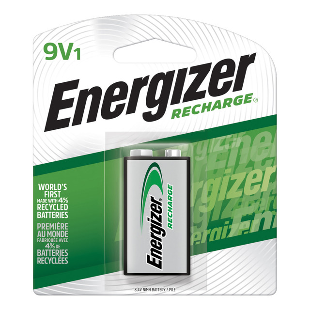 ENERGIZER BRANDS LLC NH22NBP Energizer Rechargeable NiMH 9-Volt Battery ENERGIZER BRANDS LLC NH22NBP Energizer Rechargeable NiMH 9-Volt Battery