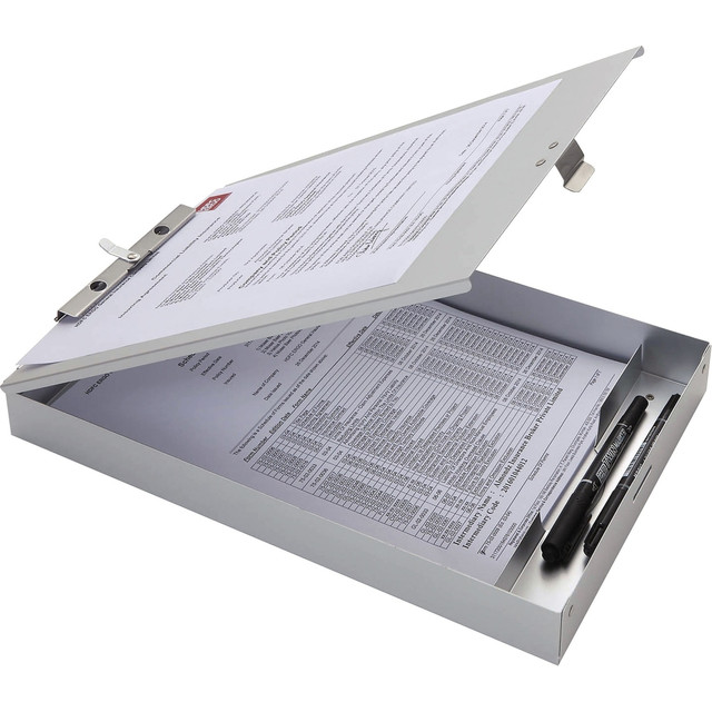 SP RICHARDS 49262 Business Source Form Holder Storage Clipboard, Letter Size, Silver SP RICHARDS 49262 Business Source Form Holder Storage Clipboard, Letter Size, Silver
