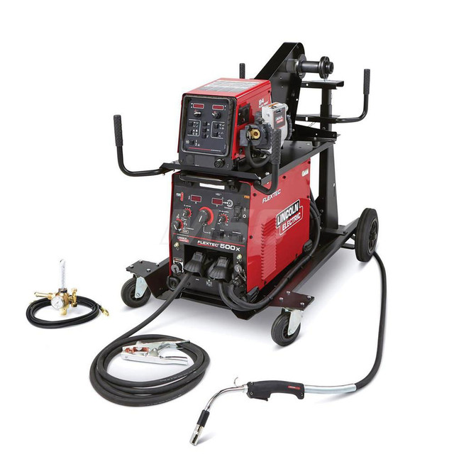 Lincoln Electric K3608-4 Multi-Process Welders; Welding Processes: SMAW; FCAW; MIG; GMAW; DC TIG ; Input Amperage: 39 ; Wire Size Range: 0.025-0.12 in