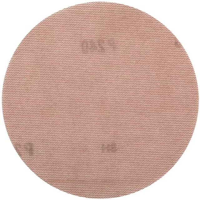 Norton 63642506455 Hook & Loop Disc: 5" Disc Dia, 240 Grit, Coated, Aluminum Oxide