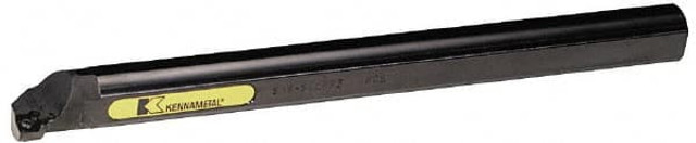 Kennametal 1094757 Indexable Boring Bar: A08SCLPR2D, 16.51 mm Min Bore Dia, Right Hand Cut, 1/2" Shank Dia, 5 ° Lead Angle, Steel