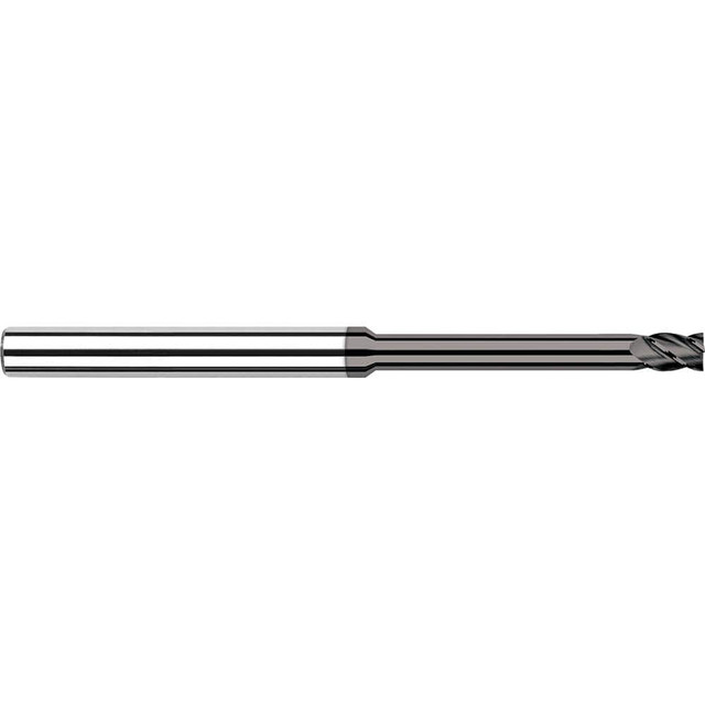 Harvey Tool 960215 Square End Mill: 1/64'' Dia, 0.023'' LOC, 1/8'' Shank Dia, 2-1/2'' OAL, 4 Flutes, Solid Carbide