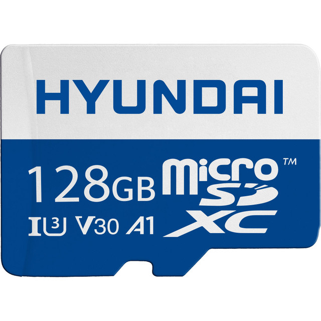 IBRIDGE MANUFACTURING INC SDC128GU3 Hyundai microSD Memory Card, 128GB