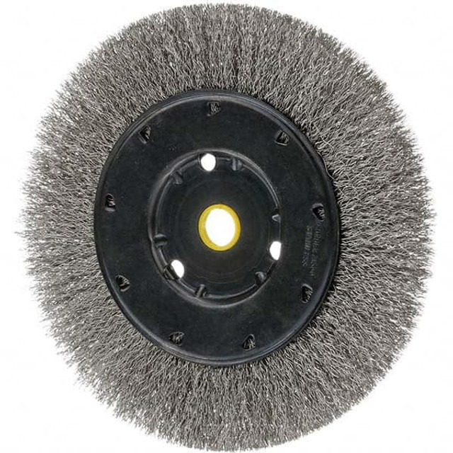 Osborn 0002101300 Wheel Brush: 6" Wheel Dia, Crimped