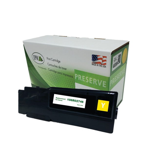 IMAGE PROJECTIONS WEST, INC. 106R02746-R-O IPW Preserve Remanufactured Yellow High Yield Toner Cartridge Replacement For Xerox 106R02746, 106R02746-R-O IMAGE PROJECTIONS WEST, INC. 106R02746-R-O IPW Preserve Remanufactured Yellow High Yield Toner Cartridge Replacement For Xerox 106R02746, 106R02746-R-O
