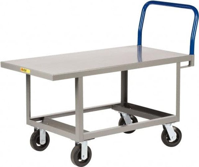 Little Giant. RNB-3060-6MR Platform Truck: 2,000 lb Capacity, Steel Deck, 30" Wide, 60" Long, 26" High