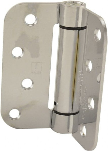 Hager 1752-4X4-26 Self Closing Hinge: Full Mortise, 4" Wide, 8 Mounting Holes