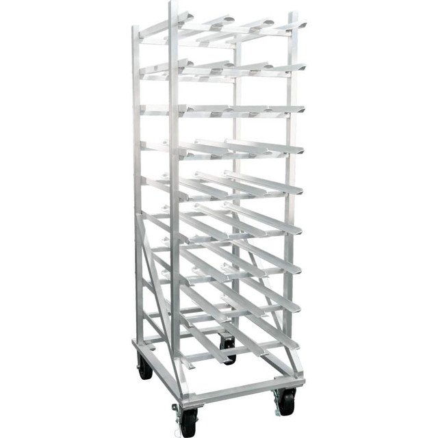 New Age Industrial 1250CK Open Shelving Accessories & Components; For Use With: Kitchen Storage; #10 & #5 Cans ; Material: Aluminum ; Width (Inch): 25-1/2 ; Height (Inch): 78 ; Overall Length (Decimal Inch): 42.0000 ; Overall Length (mm): 42.00