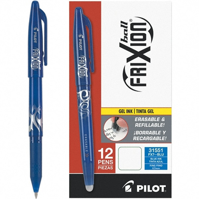 Pilot PIL31551 Gel Roller Ball Pen: Conical Tip, Blue Ink