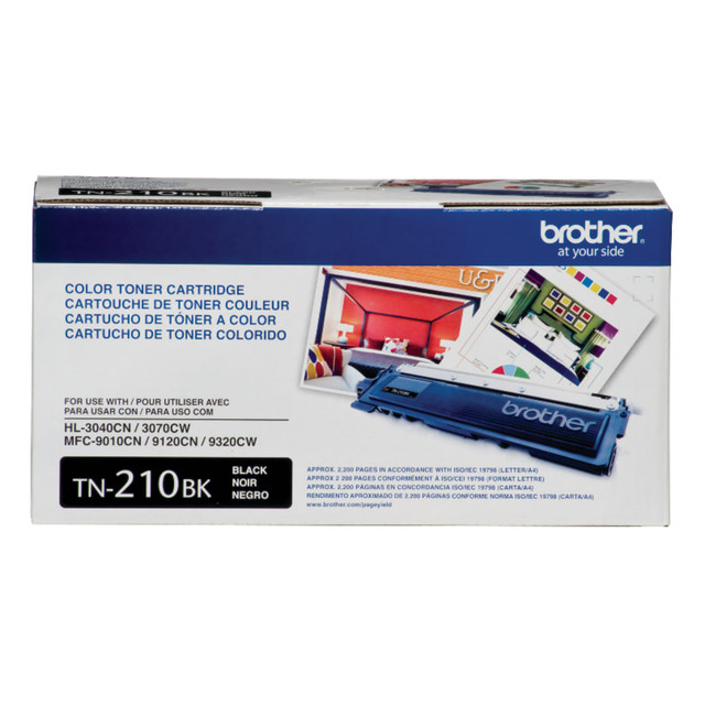 BROTHER INTL CORP TN210BK Brother TN-210 Black Toner Cartridge, TN-210BK BROTHER INTL CORP TN210BK Brother TN-210 Black Toner Cartridge, TN-210BK