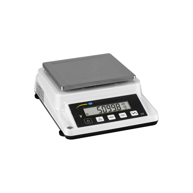 PCE Instruments PCE-BSK 5100 Shipping & Receiving Platform & Bench Scales; System Of Measurement: grams; kilograms; pounds ; Capacity: 5100.000 ; Calibration: Digital ; Graduation: 0.1000 ; Base Width: 10.6 ; Base Length: 7.9000