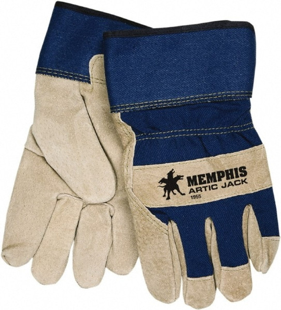 MCR Safety 1955M Gloves: Size M, Pigskin