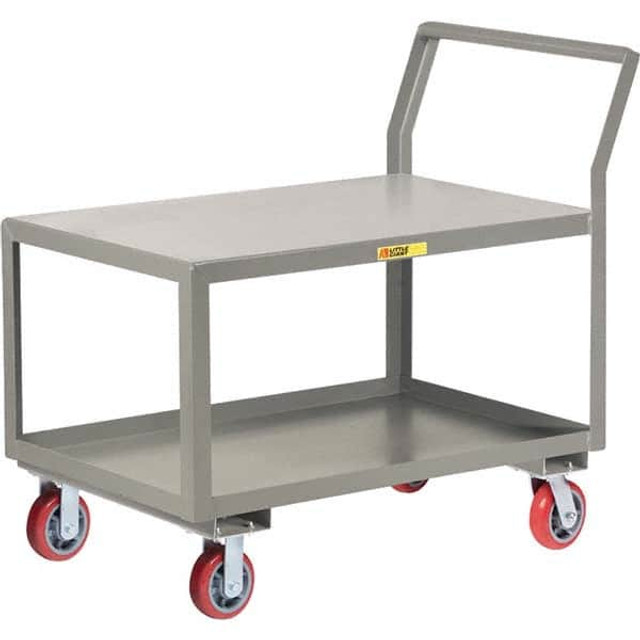 Little Giant. GCK-3060-6PY Utility Cart: Steel, Gray