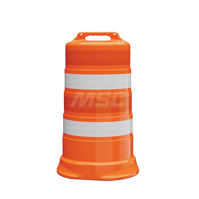 Plasticade 456-LD-T-32 Traffic Barrels, Delineators & Posts; Reflective: Yes ; Base Needed: Yes ; Compliance: MASH Compliant; MUTCD Standards ; Collar Three Width (Inch): 4 ; Collar Two Width (Inch): 4 ; Collar Four Width (Inch): 4