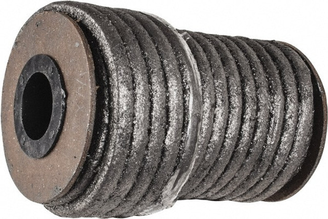 Made in USA 31951551 1/4" x 29.4' Spool Length, Acrylic Fiber Graphite Yarn Compression Packing