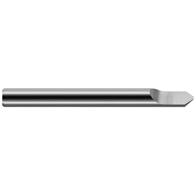 Harvey Tool 27610 Engraving Cutter: 60 °, 1/8" Dia, 0.03" Tip Dia, Tipped Off Point, Solid Carbide