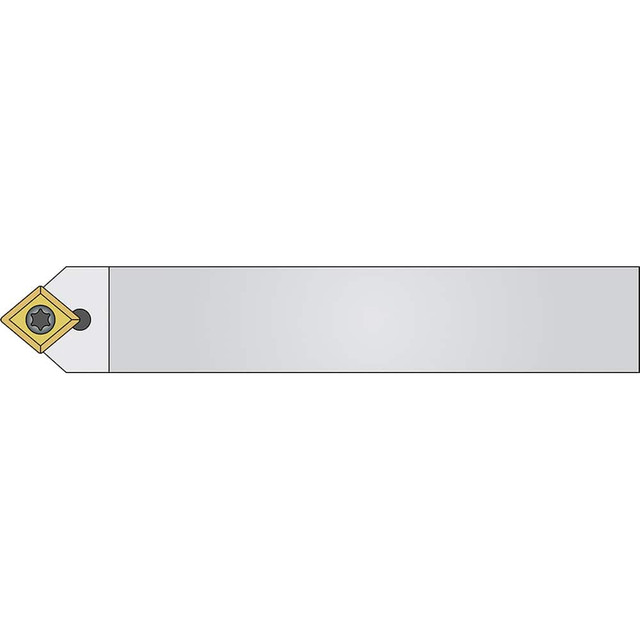 Micro 100 10-3312 Indexable Turning Toolholder: SCMCN 0505 D2 50, 50 ° Lead Angle